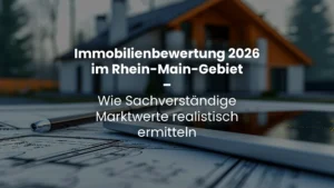 Immobilienbewertung 2026 im Rhein-Main-Gebiet – Wie Sachverständige Marktwerte realistisch ermitteln